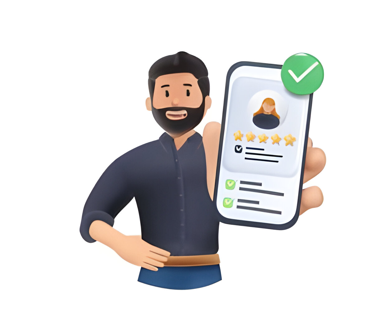 working with client